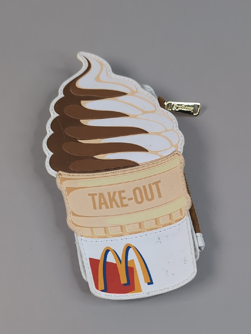Loungefly McDonalds Soft Serve Ice Cream Cone Cardholder